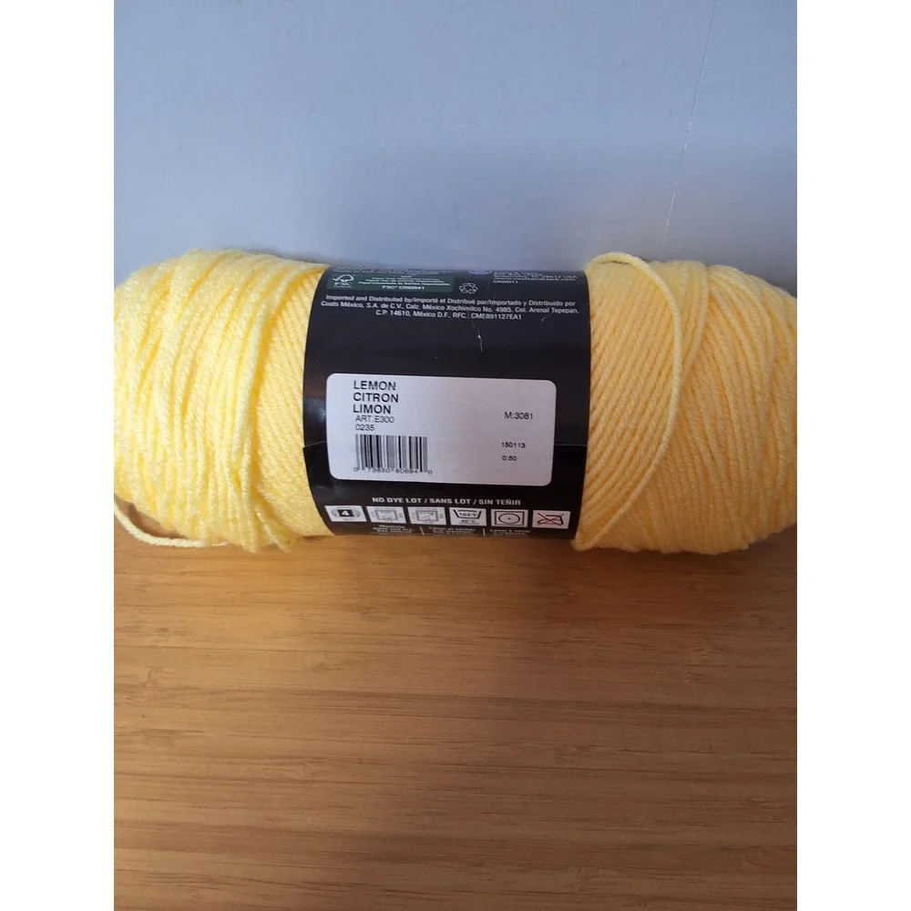 NEW 3 Skeins Of Yarn Including Red Heart, Bernard Baby And Premier. Lot Of 3